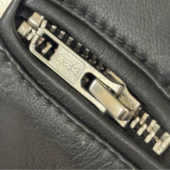 HALOGEN x NORDSTROM Black Leather Moto Jacket (S) - Picture 7 of 10